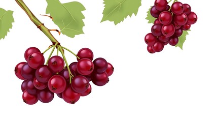 Fototapeta premium Cluster of Red Currants