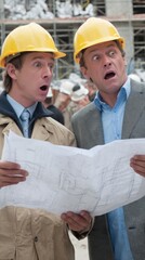 Construction Workers Confused Over Conflicting Blueprints