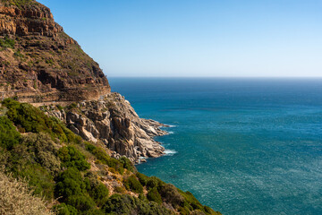Spektakulärer Chapman's Peak Drive, Südafrikanische Küste