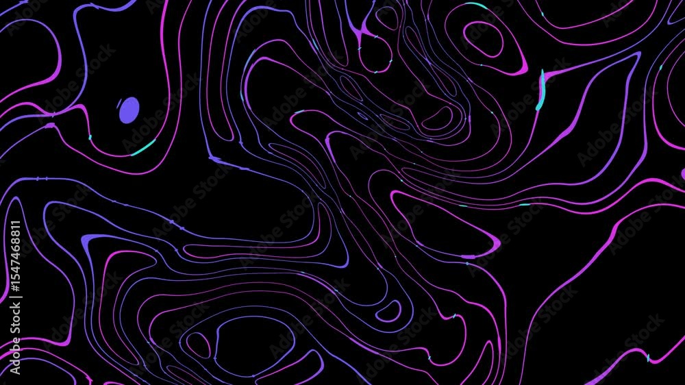 Poster abstract wave motion graphics background seamless gradient background for loop playback. paint strok
