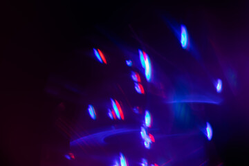 Overlay light effect for photo and mockups. Colored Film Burn Light Photo Overlay