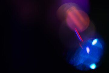 Overlay light effect for photo and mockups. Colored Film Burn Light Photo Overlay
