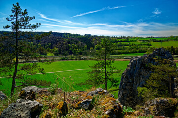 a beautiful day in the ancient town of Dollnstein