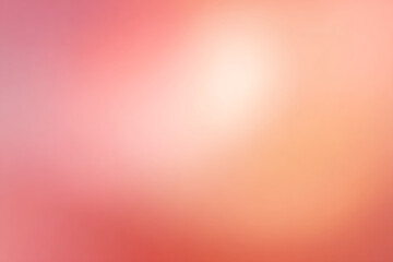 Cream peach to light pink dreamy soft gradient background