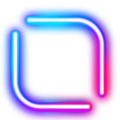 Gradient Neon Frame