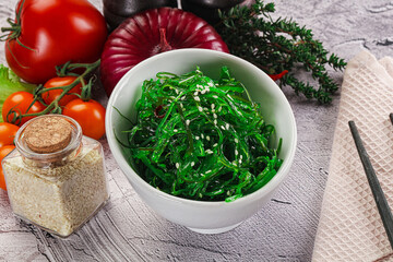 Asian vegan cuisine Chukka salad