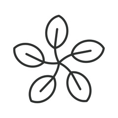 High fiber, icon in line design. High-fiber, fiber, digestion, healthy, gut-health, nutrition, food on white background vector. High fiber, editable stroke icon