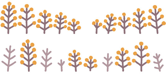 꽃나무 열매 가지