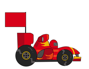 f1 cartoon