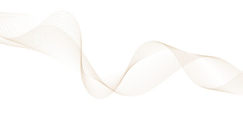 beige wave design creates  flowing and dynamic visual effect on a white background,  adding a touch of elegance and modern style