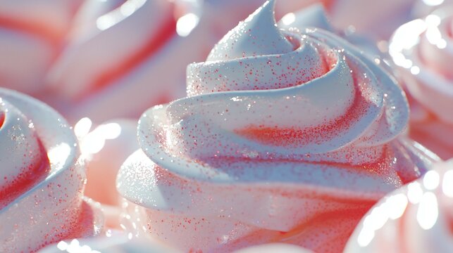 Mouthwatering ice cream sundae with rich textures and vibrant colors, slightly melting,on a clean white background,colorful toppings,ultra-realistic appearance perfect for commercial and marketing use