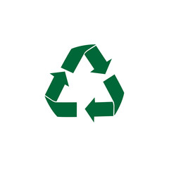 Fototapeta premium Recycle Symbol Vector Set – Eco Green Icons