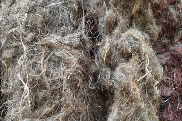 Textured Natural Fiber Background for Organic Craft and Design Projects