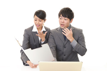 失敗をするビジネスマン