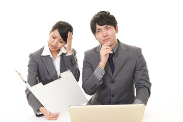 失敗をするビジネスマン