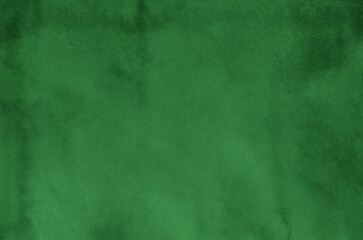 Abstract green background in watercolor style