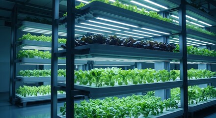 Indoor Vertical Farming Sustainable Food Production in Controlled Environments