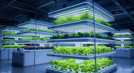 Indoor Vertical Farming Sustainable Food Production in Controlled Environments