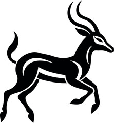 deer silhouette vector