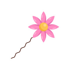 Cute Hair Accessories Illustration 