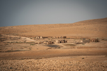 Village abandonn&eacute; au milieu de l'&icirc;le de Fuerteventura