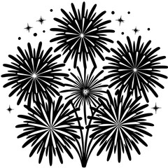 black and white abstract background