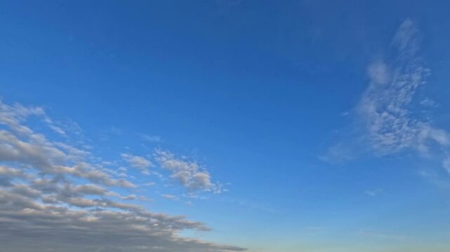 cute timelapse video of fluffy clouds - natural backdrop