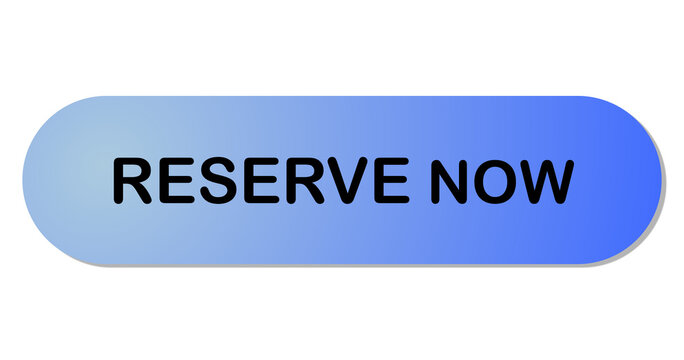 A clean and modern 'RESERVE NOW' button with a subtle blue gradient background and black text. Ideal for booking systems, online reservations, or scheduling platforms