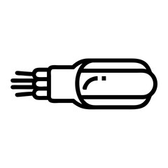 Fiber optic cable connection, high speed internet technology.  Fiber optic cable transmits data with incredible speed and efficiency.  Fiber optic cable image perfect for websites, presentations,