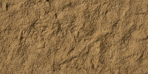 dry yellow clay rock wall texture