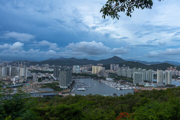 View of Hainan Island architecture
