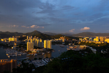 View of Hainan Island architecture