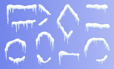 Winter Wonderland Banners: Customizable Shapes for Your Ads