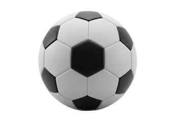 Obraz premium Isolated Classic Black and White Soccer Ball