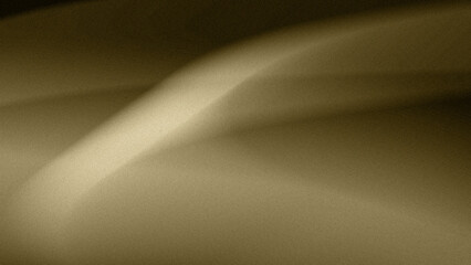 abstract light effect and dark brown golden gradation with beautiful cream on a dark black background. granular or "noise" texture, Black gold background is elegant and luxurious