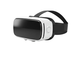 Isolated White VR Headset