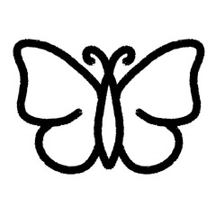 Butterfly Line Art with Simple Style