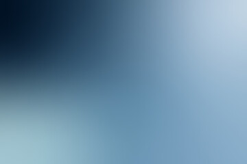 Obraz premium Blue dark navy sky cyan teal abstract background. Color gradient ombre blend. Smooth transition. Bright light glow shimmer neon metallic. Noise grain texture blur
