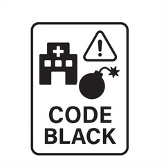 explosive warning sign