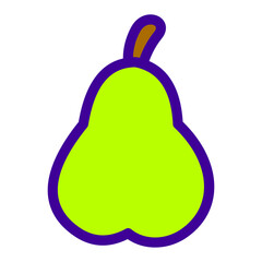 pear vector illustration