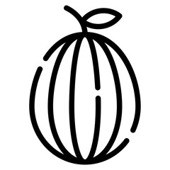 Pepino Fruit Vector Illustration