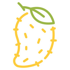 Soursop Fruit Vector Icon