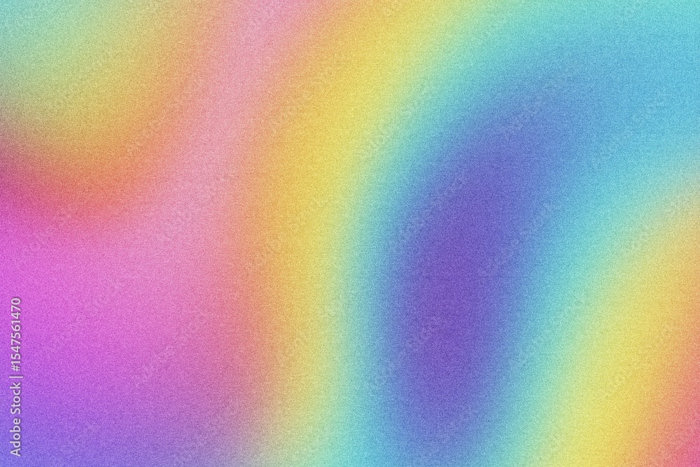 Poster vibrant multicolored gradient with soft grain noise texture. dynamic digital design, abstract backgr