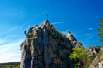 a beautiful day in the ancient town of Dollnstein