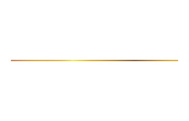 Horizontal gold line