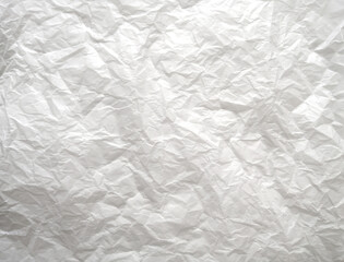 White Paper Texture background. Crumpled white paper abstract shape