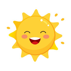 sun cartoon character