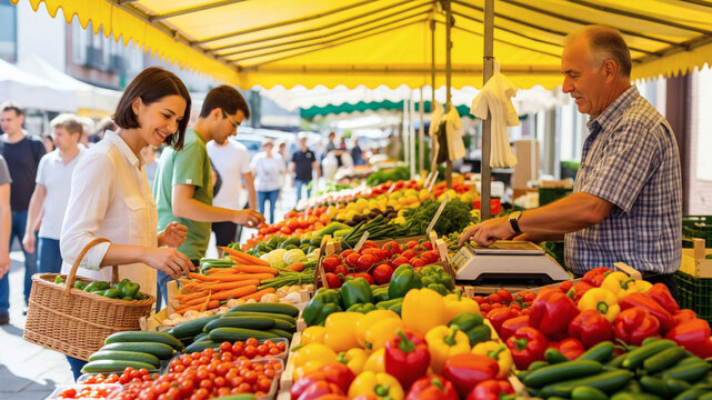 March&eacute; de producteurs locaux