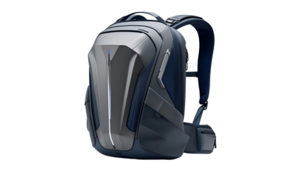 backpack isolated on white