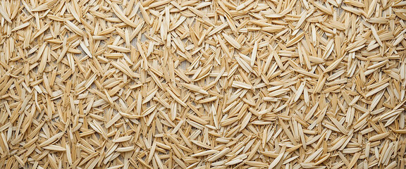 Dried straw close up full frame as background